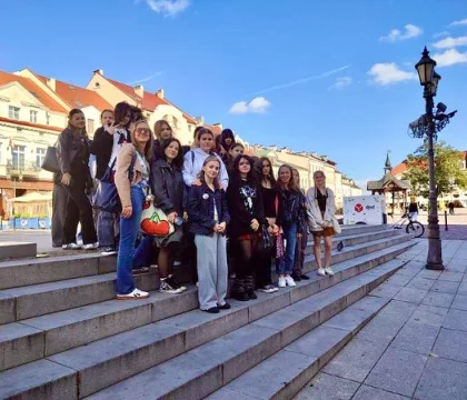 2024-2025 Wycieczka do Rzeszowa klasy II D i II F