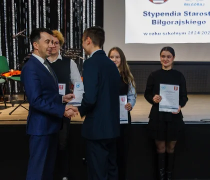 2024-2025 Stypendia Starosty Biłgorajskiego