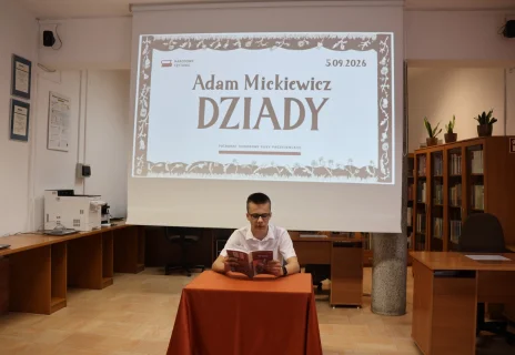 9 września 2026 - Narodowe Czytanie 2026 - &bdquo;Dziady&rdquo; Adama Mickiewicza
