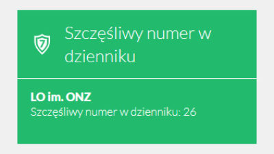 2 listopada 2017 – „Szczęśliwy numerek”