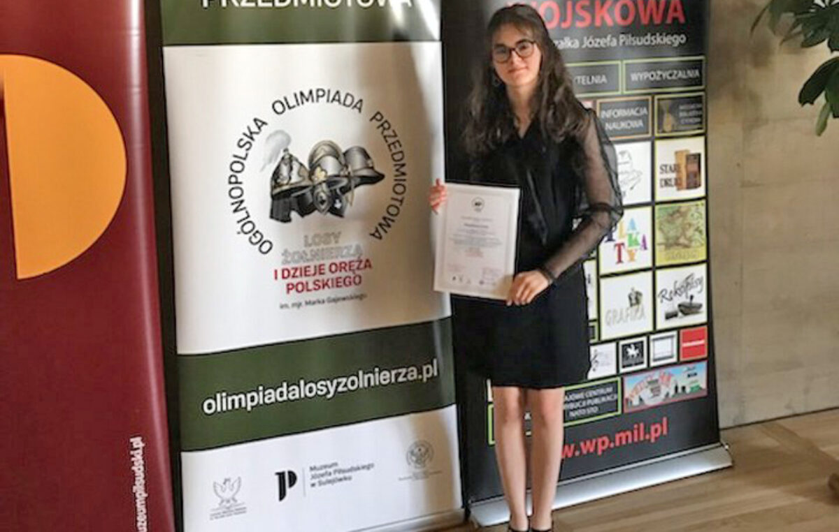 22 czerwca 2021 – Magda finalistką ogólnopolskiej olimpiady