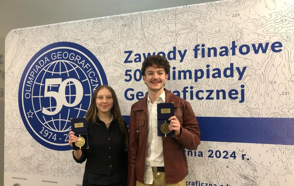 26 kwietnia 2024 – Anna i Antoni finalistami 50. Olimpiady Geograficznej