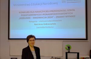 24 października 2024 – Pani Anna Dobraczyńska wśród najlepszych nauczycieli w Polsce